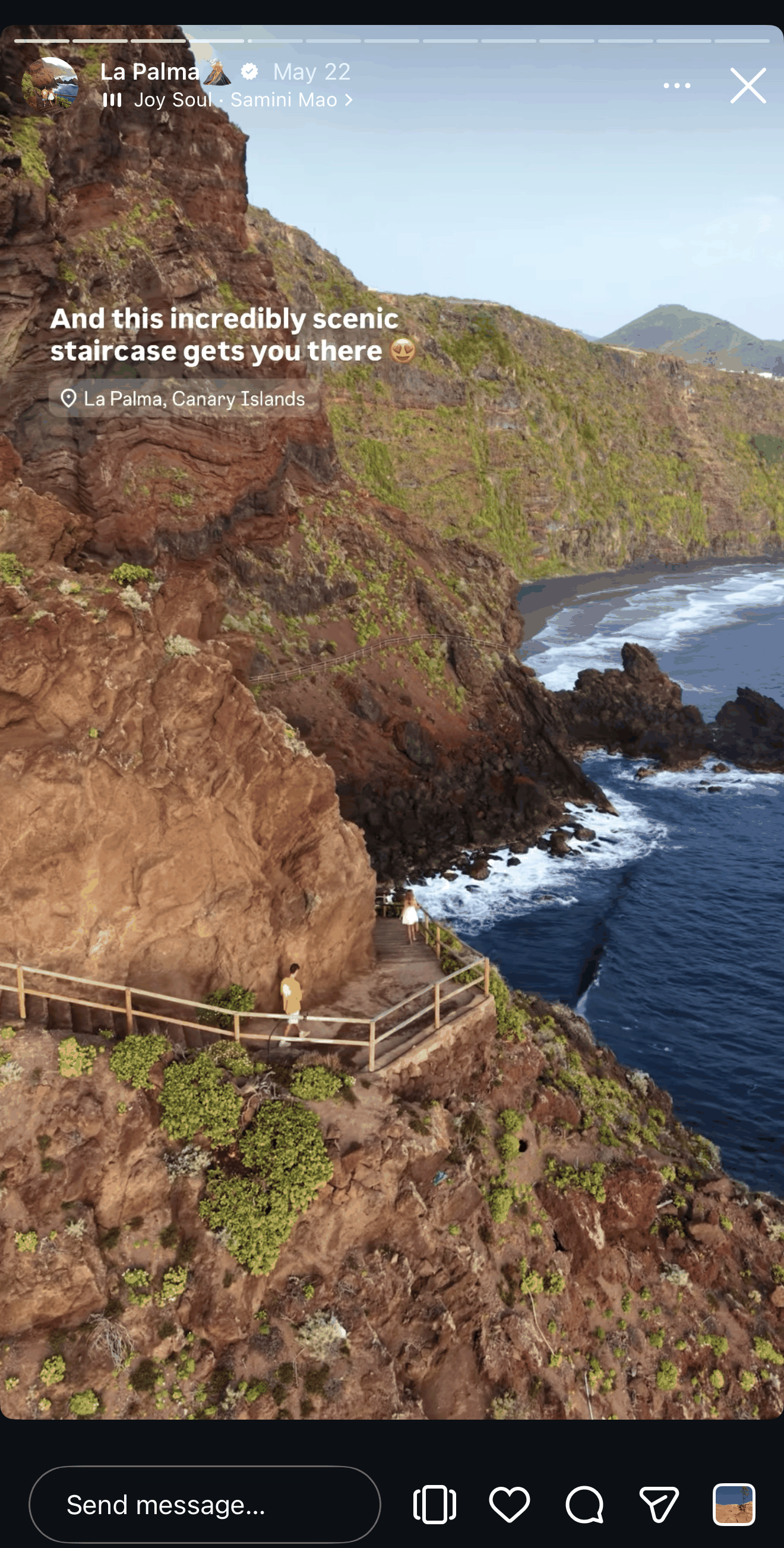A travel creator story from La Palma